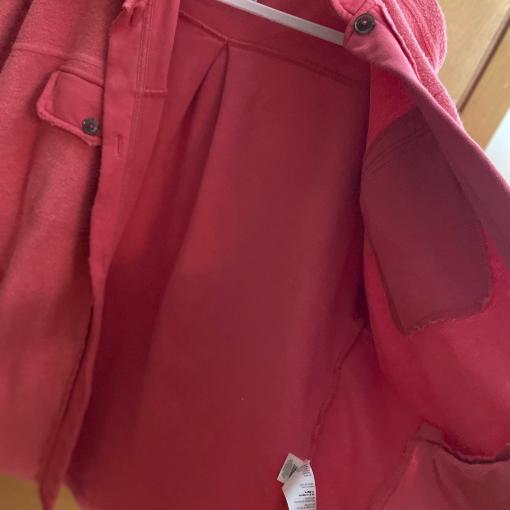 Free people ruby jacket red size small shacket - Picture 6 of 7